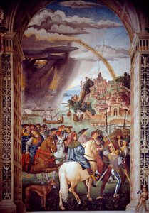 Life of Pope Pio II (Enea Silvio Piccolomini) by Bernardino di Betto Pinturicchio