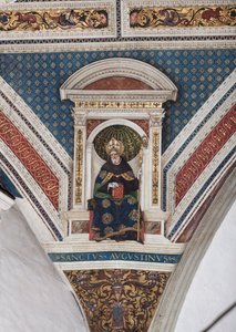 St Augustine of Hippo (detail)
