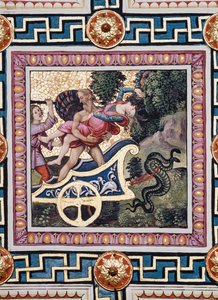 The Piccolomini Library, the ceiling: The Rape of Proserpina