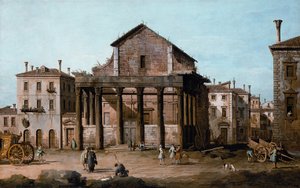 Rome - The Temple of Antoninus and Faustina in the Forum