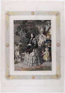 Her Majesty the Queen Isabel II and Her August Daughter Her Most Serene Highness the Princess of Asturias