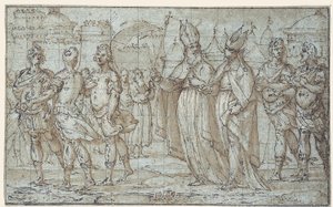 Procession to the Mount of Olives by Bernardo Castello