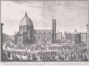 A View of the City of Florence, Plate XXI, from 