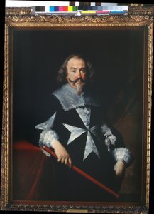 Portrait of a Knight of Malta (Scipione Papafava?) by Bernardo Strozzi