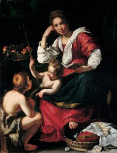 Virgin and Child with John the Baptist as a Boy