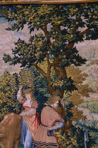 Series The Foundation of Rome: Faustulus meets Romulus and Remus. 1525-1530. (detail)