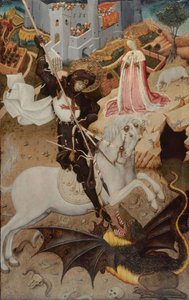 Saint George Killing the Dragon, 1434-1435