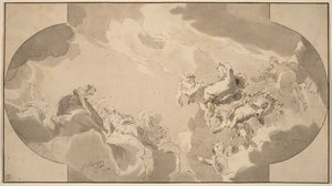 Ceiling Decoration by Bernhard Schreuder