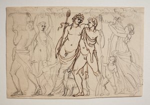 Bacchus Procession by Bertel Thorvaldsen