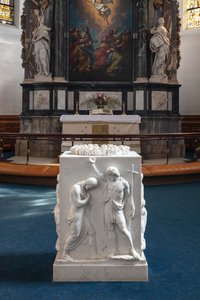 Baptismal Font by Bertel Thorvaldsen
