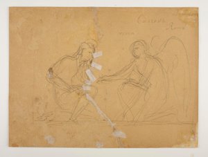 Cupid and Ganymede Playing Terre