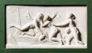 Hylas Abducted by River-Nymphs by Bertel Thorvaldsen