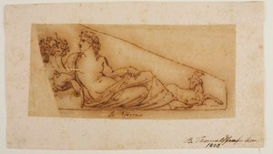 The Earth. Sketch of a figure for Christiansborg Palace Pediment