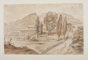 Mountain Landscape by Bertel Thorvaldsen