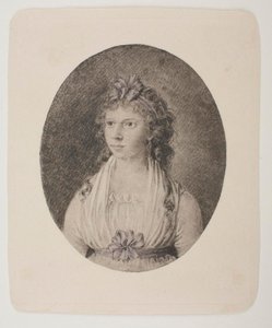 Portrait of Maren Schou West, née Grønlund by Bertel Thorvaldsen