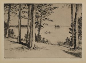 Spider Lake, Wisconsin by Bertha E. Jaques
