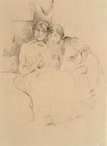 Drawing Lesson by Berthe Morisot