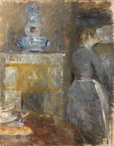 The Psyche Mirror 1876 By Berthe Morisot 230393