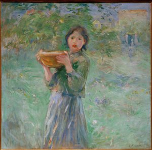 The Milk Bowl by Berthe Morisot