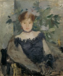The Black Bodice by Berthe Morisot