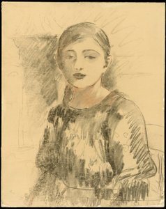 Portrait of Julie Manet by Berthe Morisot