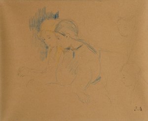 Portrait of Young Girls by Berthe Morisot