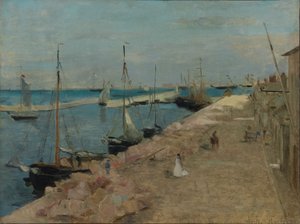 The Harbor at Cherbourg