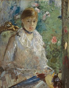 Young Woman Sitting in Front of a Window, Called Summer, 1879