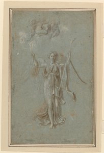 Study for Figure of Fame by Biagio Pupini