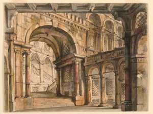 Stage Design, Palace Courtyards and Staircases