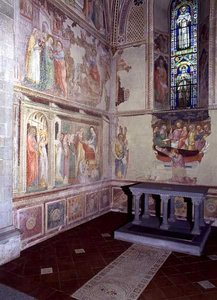 The Life of the Virgin, fresco cycle from an apse chapel by Bicci di Lorenzo