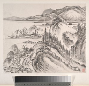 Landscapes, dated 1814