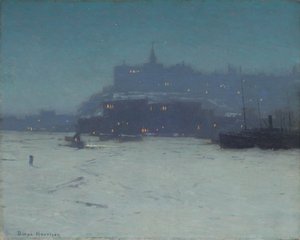 Quebec from the Harbor by Lowell Birge Harrison