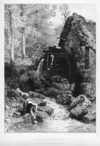 An Old English Mill, 19th Century