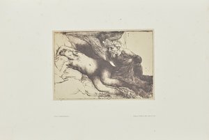 Jupiter and Antiope: The Larger Plate by Bisson Frères