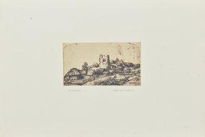 Landscape with a Square Tower by Bisson Frères