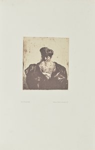 Old Man with Beard, Fur Cap, and Velvet Cloak by Bisson Frères