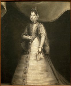 Portrait of Infante Isabelle Claire Eugenie of Austria (1566-1633) (Isabella of Spain)