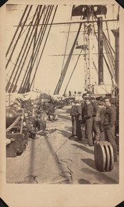 USS New Hampshire, c. 1864–1865 by Blauvelt & Hubbard