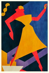 Vibrant Abstract Dance