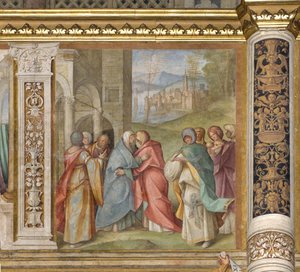 Central Nave, Third North Span, Visitation, Boccaccio Boccaccino 1516-17