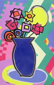 Blue Vase, 2003 by Bodel Rikys