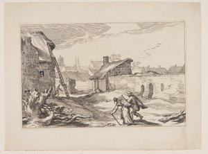 Plate 11, from Landscapes with Farmhouses