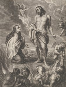 Saint Teresa of Avila Interceding for Bernardino de Mendoza, ca. 1640-59