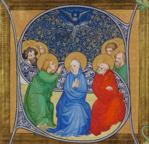 The descent of the Holy Spirit Pentecost, 1415