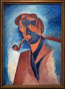 Smoking (Self-Portrait)