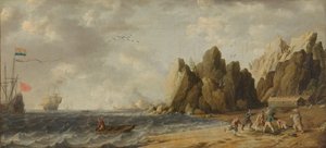 Imaginary Inlet in Southern Arctic Waters in Summer by Bonaventura Peeters (I)