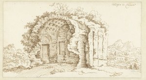 Ruins of a Temple in Cumae
