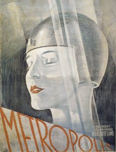 Poster of the Film Metropolis by Fritz Lang