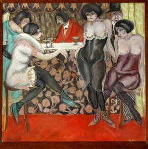 At the Bar by Boris Dmitrievich Grigoriev